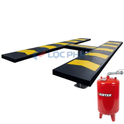 Cầu Nâng 1 Trụ Rửa Xe AIRTEK Ấn Độ - Bàn Âm Nền