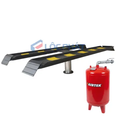 Cầu Nâng 1 Trụ Rửa Xe AIRTEK Ấn Độ ATU04-HD - Lắp Nổi, Mặt Bàn Chữ H, 4 Tấn