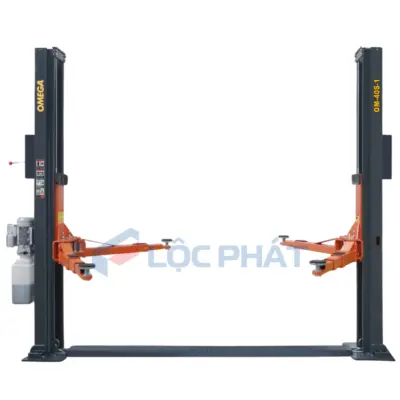 Cầu Nâng 2 Trụ Cổng Dưới OMEGA OM-40S-1 - Tay 3 Khớp Nối