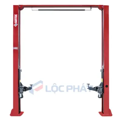 Cầu Nâng 2 Trụ Cổng Trên SUNTEK 4000T - 4 Tấn, Tay 3 Khớp, Nâng Xe 16 Chỗ