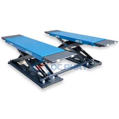 Cầu Nâng Cắt Kéo ALPHA AL-4XD - Di Động, 4 Tấn